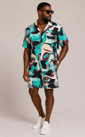 Men's Shirt & Short Co-ord Set