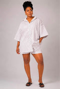Oversized 2pcs Shirt/Short sets